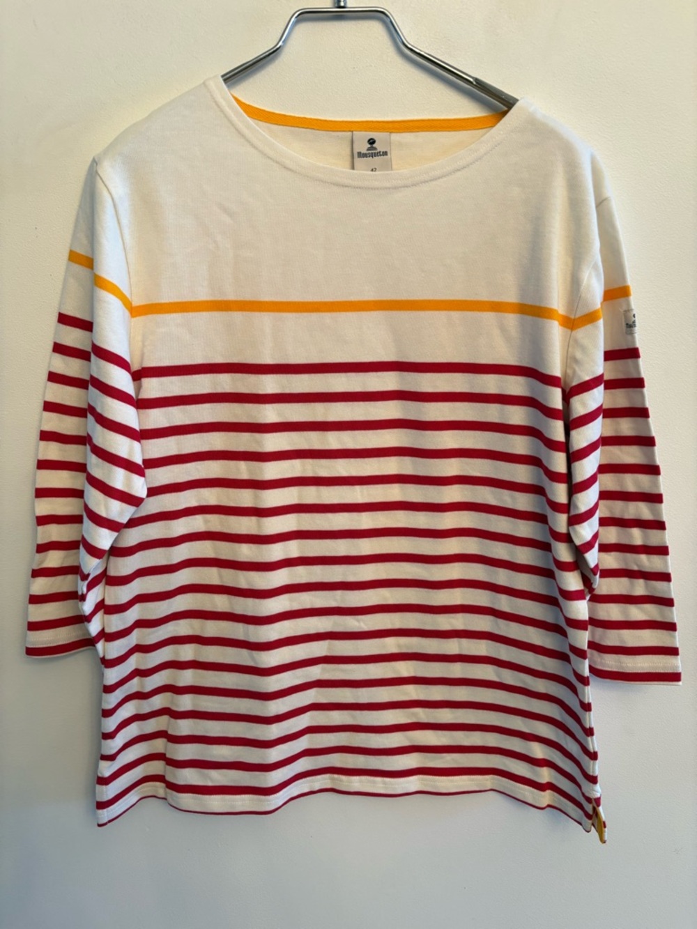 Mousqueton French Breton Striped Shirt size euro 42 - M/L